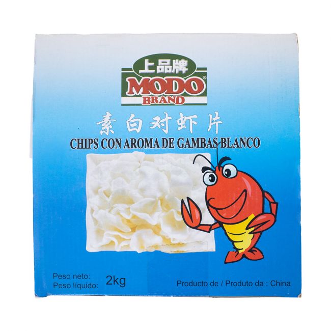 S / Camarão Branco Chips (modo) 2KG