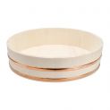 Hangiri de Cypress para Sushi 66x16cm - Copper Aro