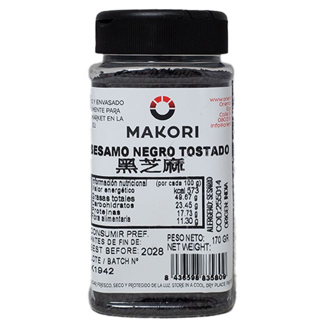 Sesamo negro (MAKORI) 170g