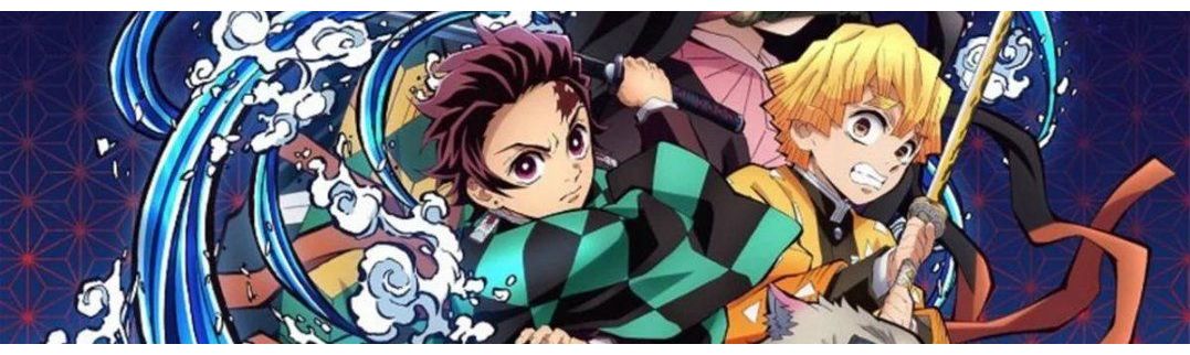 Merchandising do Demon Slayer (Guardiões da Noite): canecas, chaveiros, pôsteres, ...