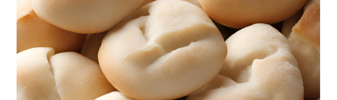 Massas, pães e vegetais congelados