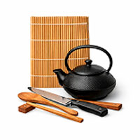 Utensílios de cozinha asiáticos