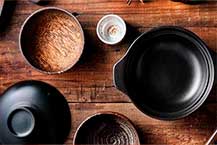 Utensílios de cozinha asiáticos