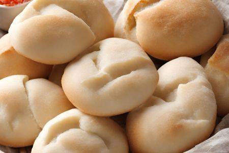 Massas, pães e vegetais congelados