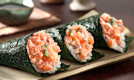 temaki de sushi